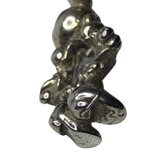 Vintage Disney Minnie Mouse 925 Silver Pendant w Birthstone - Picture 6 of 6